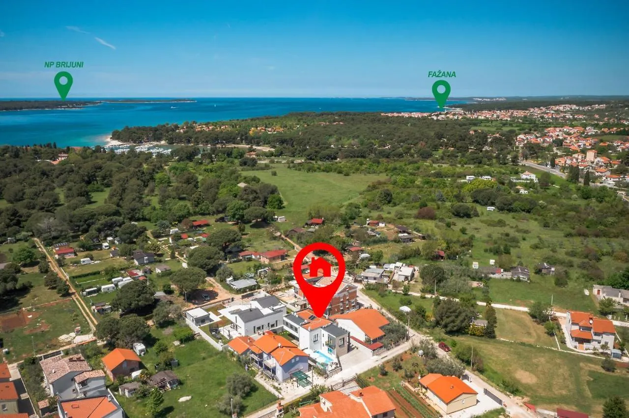Valla Studio Apartments With Free Bikes Fažana